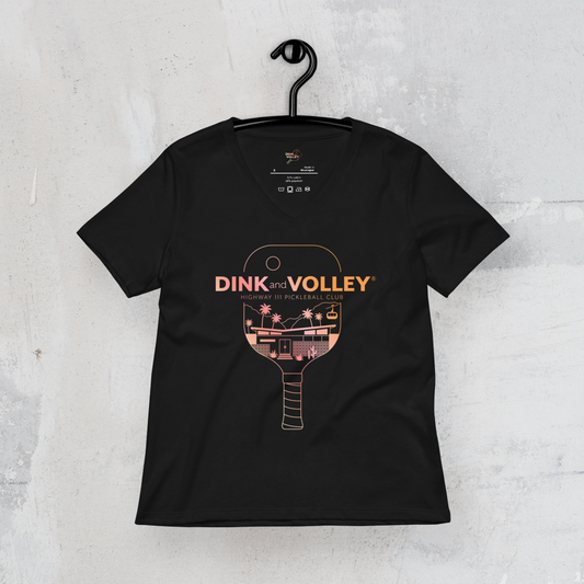 The Palm Springs Women's V-Neck Tee