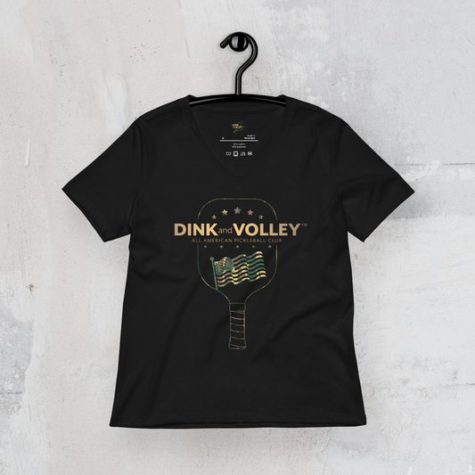 The Camo All American Women's V-Neck Tee