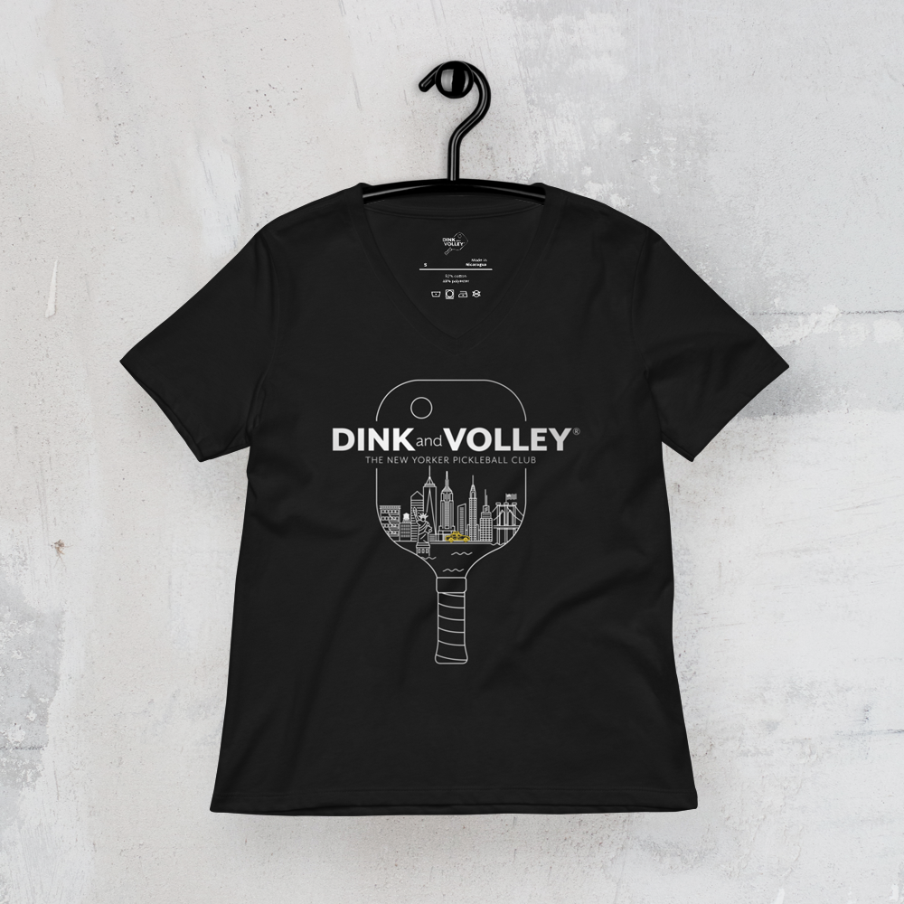 The New Yorker Women's V-Neck Tee