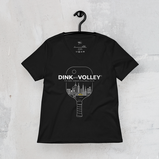 The New Yorker Women's V-Neck Tee