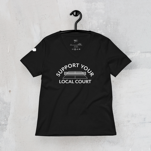 The Support Local V-Neck Tee
