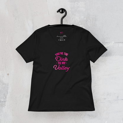 The Dink To My Volley Women's V-Neck Tee