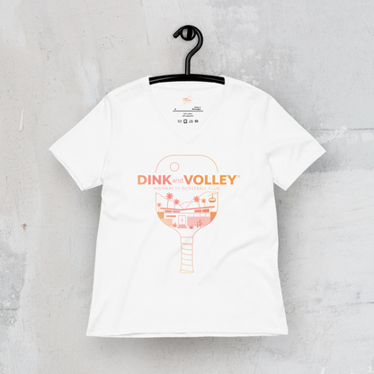The Palm Springs Women's V-Neck Tee