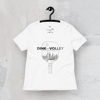 The New Yorker Women's V-Neck Tee