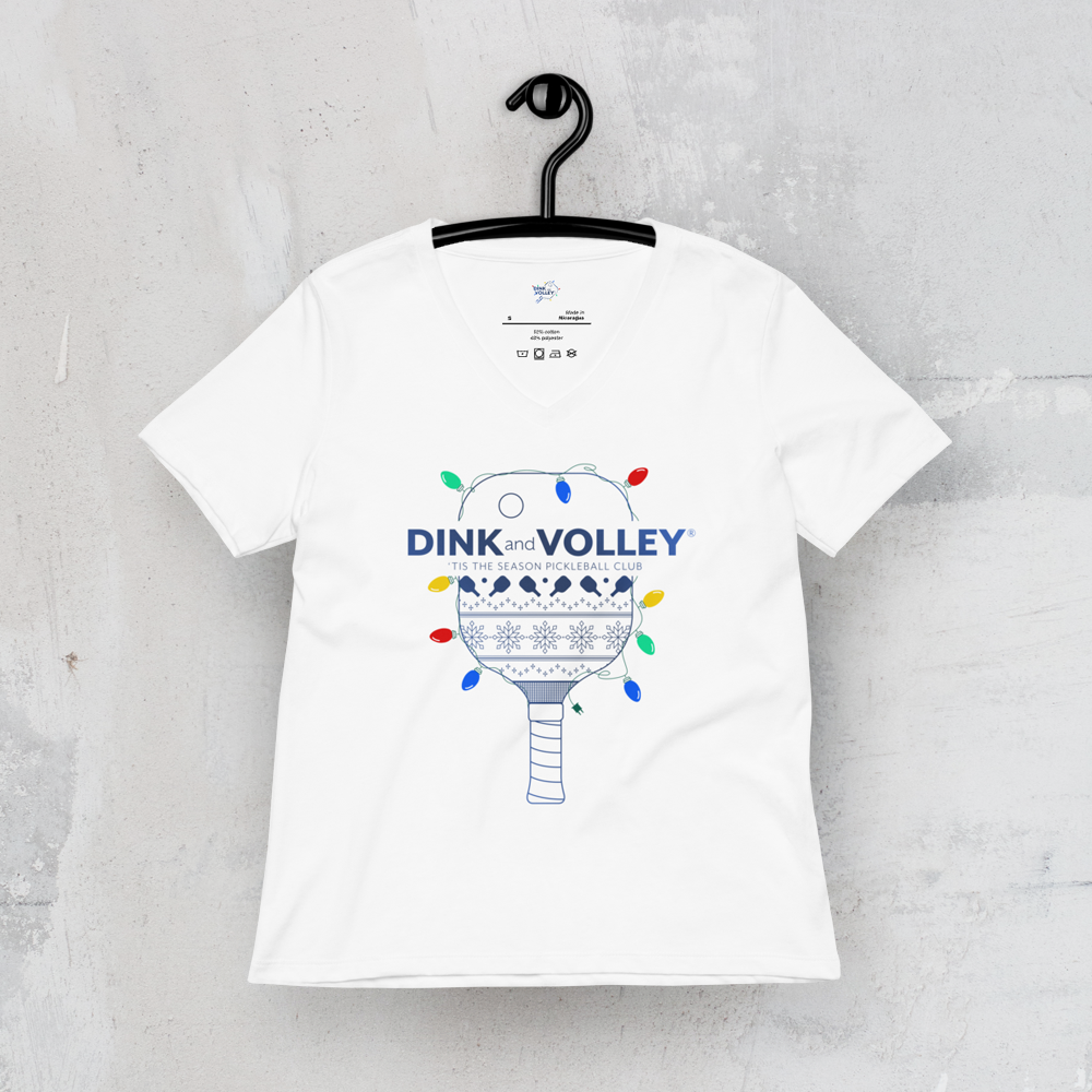 The Tis The Season Holiday Women's V-Neck Tee