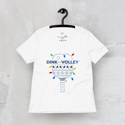 The Tis The Season Holiday Women's V-Neck Tee