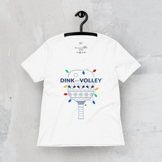 The Tis The Season Holiday Women's V-Neck Tee